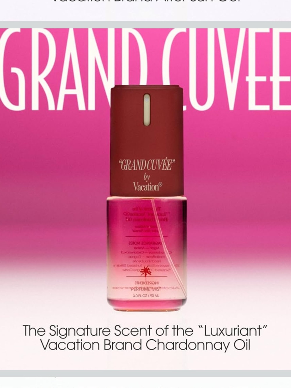 “Grand Cuvée” by Vacation